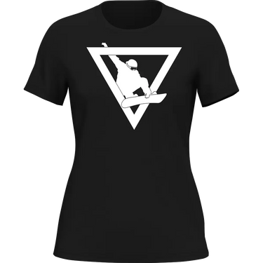 Never Underestimate An Old Snowboarder T-Shirt for Women
